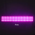bande lumineuse led rouge rose bleu jaune moderne ip68 12v 249lm 2000lm