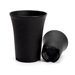 pots plante noirs blancs modernes succulentes décoration maison 10pc 5pc