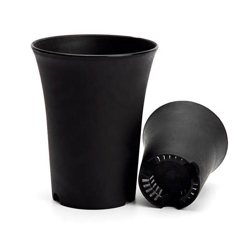 pots plante noirs blancs modernes succulentes décoration maison 10pc 5pc