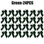 serviettes pliées velours classique élastique blanc rose rouge vert occasions spéciales noël mariage