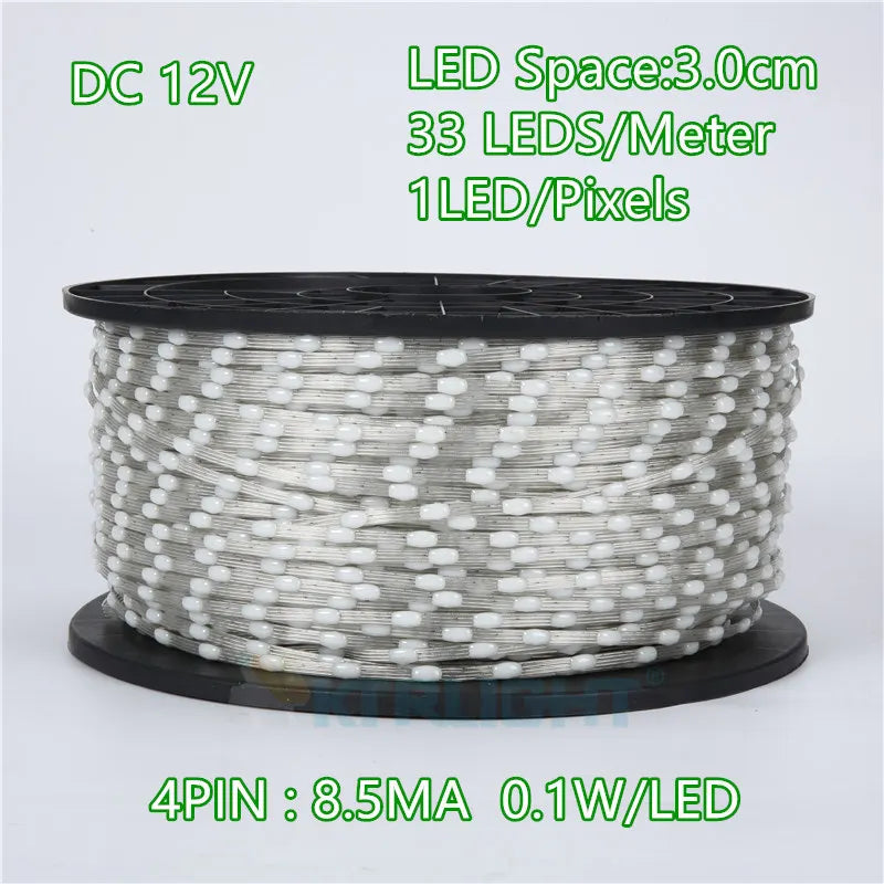 ruban led transparent modernes adhésif 12v rgb 100m 50m 30m 20m 10m certifié ul
