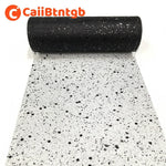 rubans pailletés couleur bleue rose noir texturés 25 yards 15cm largeur festive bricolage mariage