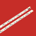 ruban led blanc 36 leds 309 mm 3v adhésif moderne connecteur deux extrémités