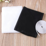 filet fenetre anti moustiques blanc noir velcro self adhesive moderne opacité