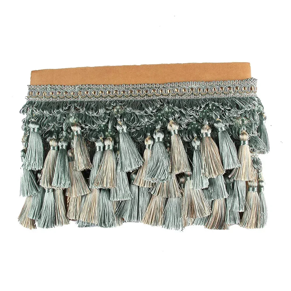 rubans décoratifs franges or marron gris bleu rose mariage classique élégant
