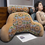 oreiller lecture coussin mousse mémoire forme polyester coton chats ours animaux motifs moderne