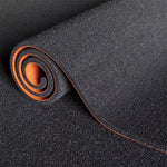 tapis sol moderne gris orange texture tissée salon chambre maison sport 60x90cm 80x120cm