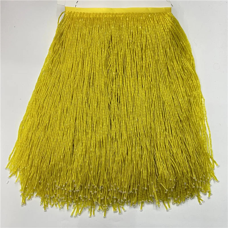 rubans franges décoratifs noirs blancs roses jaunes rouges violets bleus 30cm large 2mètres