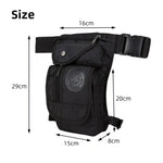 sac banane homme toile noir marron logo porte clés monnaie téléphone papeterie équipement sportif