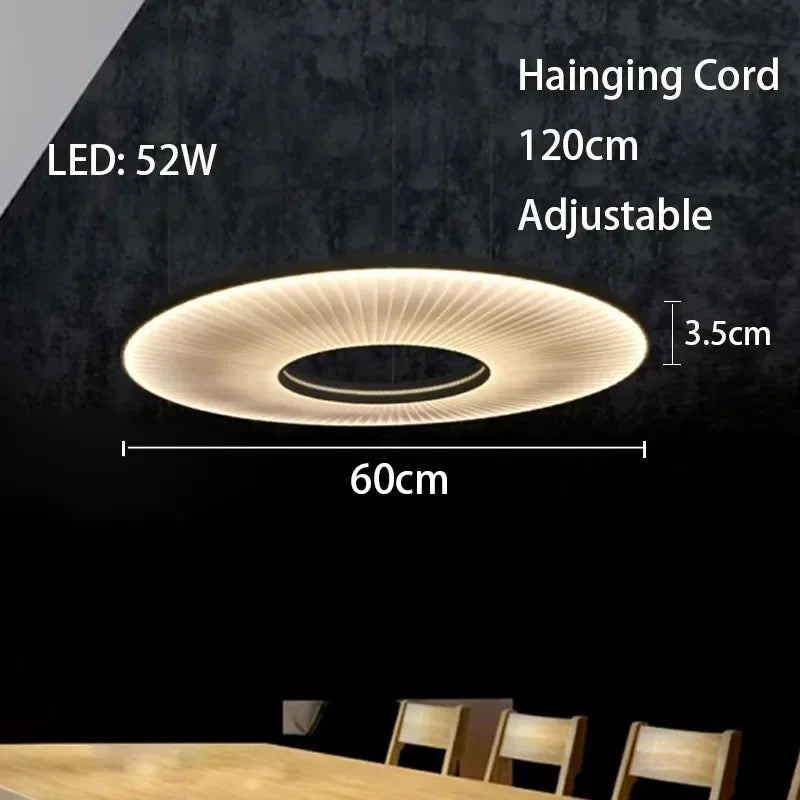 lampes suspendues modernes blanc crème rayures verticales salon chambre hall