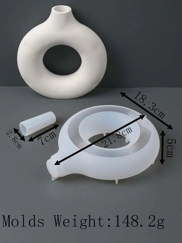 vases decoratifs silicone blanc texturé moderne minimaliste fleurs séchées roses herbes épis blébranches vertes