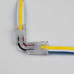 connecteurs électriques transparents clips câbles 12v 24v led bande fixations modernes fonctionnels