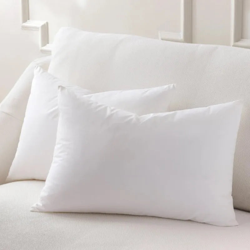 coussin siège blanc amovible fibre polyester massage lit canapé moderne fixations