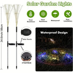 lumière solaire décorative étoile multicolore moderne ip65 led extérieure blanc interrupteur tactileextérieur