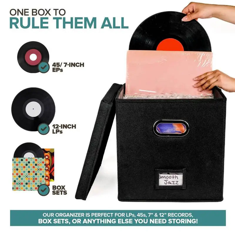 Rangement pour disques vinyles 12 pouces
