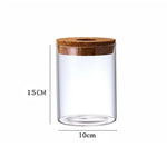 Pot plante hydroponique transparent moderne minimaliste 8cm 10cm 12cm 15cm 20cm
