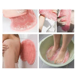 brosse bain rose moderne poils eyelets douche exfoliation brosses ventouse soins corps bristles hygiène