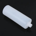 distributeur savon mousse mains plastique blanc moderne salle bain accessoire évier fixations tête pompe