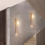 applique murale moderne minimaliste verre blanc beige clair éclairage led 3000k fixée mur