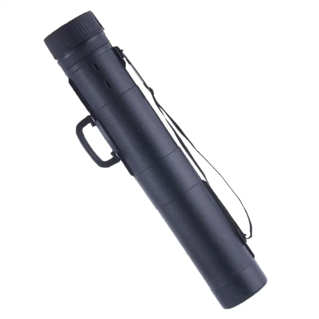 tube rangement noir ajustable porte documents pratique 80 135 cm diamètre 14 cm poignée