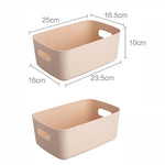 boîtes rangement blanc beige modernes empilables minimalistes bureaux placards multifonctions papier stylos cosmétiques serviettes