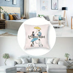 coussin peluche coréen parapluie dessin animé rose clair 45x45cm lit voiture décoration chambre