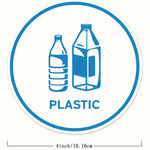 autocollants recyclage bouteilles verres fruits rouge vert orange bleu pouces simple graphique