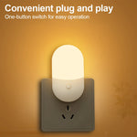 veilleuse électrique moderne blanc vert clair minimaliste chambre couloir wc led interrupteur enfant