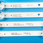 bande lumineuse led blanc moderne connecteurs 744mm 10x2 tv rétro éclairage