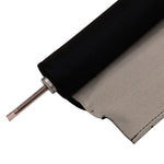 stores pare soleil voiture tissu texturé noir beige gris clair fixations métalliques accessoire automobile