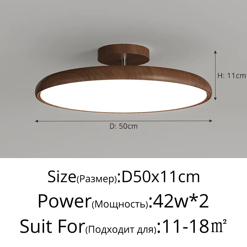 lampe led moderne minimaliste rond fer marron vert beige variable sans télécommande