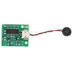 module commande vocale basse tension vert circuit imprimé microphone connecteur led protection inversion polarité