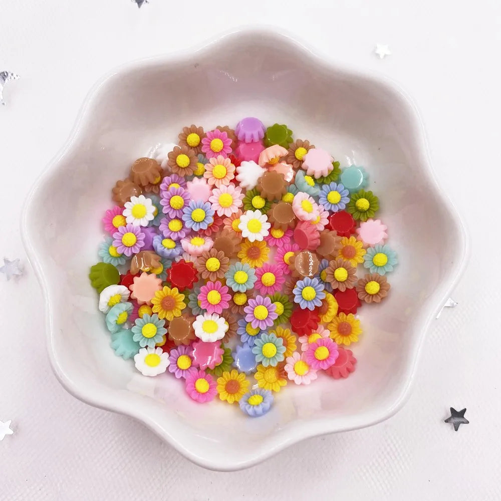 résine multicolores fleurs détaillées décoratives bricolage artisanal mariage anniversaire noël