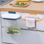 sac rangement transparent moderne blanc bleu orange clips pratique cuisine salle bain respectueux l'environnement