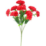 décoration extérieure moderne bouquet fleurs artificielles jaune rose rouge violet blanc simple minimaliste
