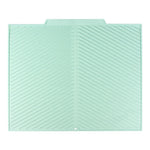 tapis cuisine moderne gris vert rayures diagonales drainage anti dérapant haute température resistant