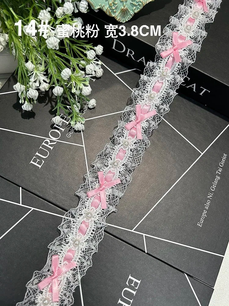 bracelet dentelle décoratif rubans élégant pourbijou bras fait main