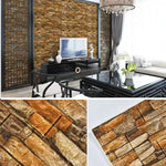 panneaux decoratifs murals multicolores aspect pierre naturelle modernes adhesifs 35x38.5cm deco rouleau