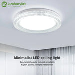 lampe led blanc imitation diamant cristal minimaliste chambre balcon couloir 3000k 6000k
