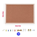 tableau liège bois décoratif suspension mur rouge rose vert marron simple rustique