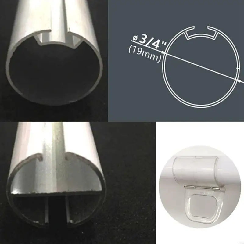 clips fenêtre transparents modernes clips universels pvc simple 10 pièces