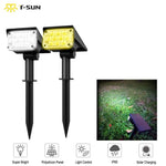 lampions solaires led ip65 waterproof modernes ajustables noir blanc jauneextérieur