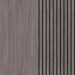 autocollants muraux 3d moderne rayures noires fond beige plaques décoratives autoadhésives pvc minimalistes
