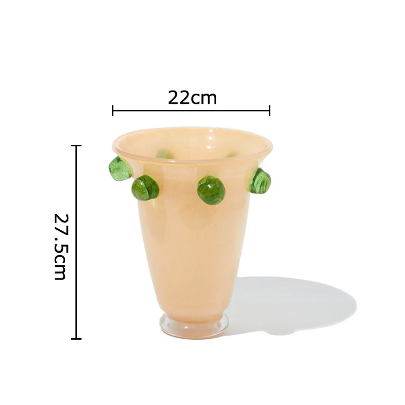 vases verre texturé fleurs bougeoir orange citron bougie tableaux modernes