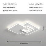 plafonnier led blanc moderne contemporain 42w 52w 45w 55w 103w