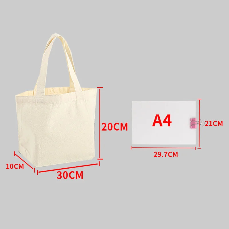 sac main réutilisable toile beige motif floral occassionnel coton écofriendlyversible pliable évènements jours festive