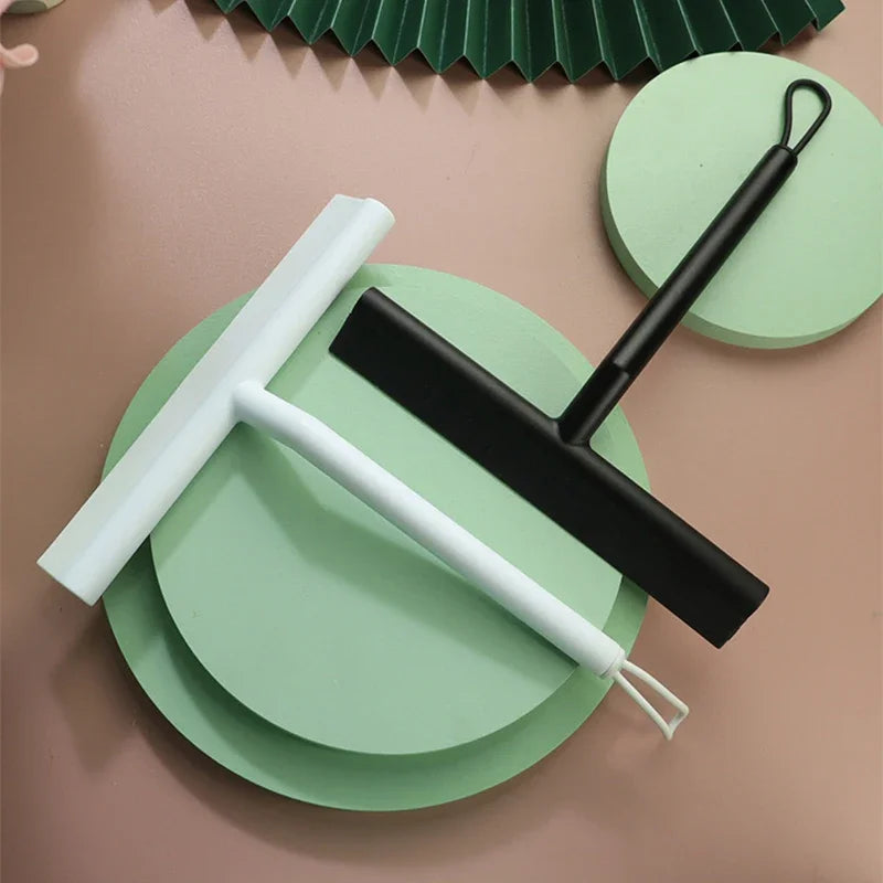 brosse vitre moderne noire poignée adhésive nettoyer fenêtres miroirs