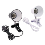 lampe table moderne pinces led rechargeable câble 150cm interrupteur blanc opacité rond conique