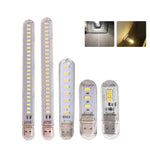 lampe led rechargeable transparente moderne adhésif prise usb 24led 2492000lm rgb veilleuse