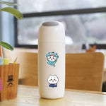 autocollants kawaii dessins animés moderne blanc divers personnages 100pcs thermos gobelet